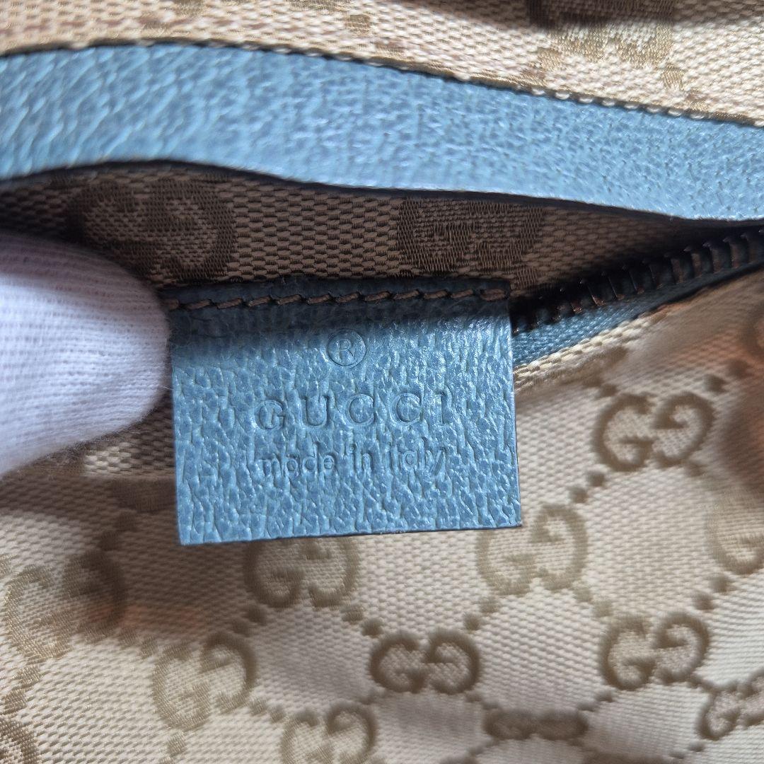 希少　GUCCI GG柄　ウエストバッグ　ボディバッグ　GGキャンバス　シェリー