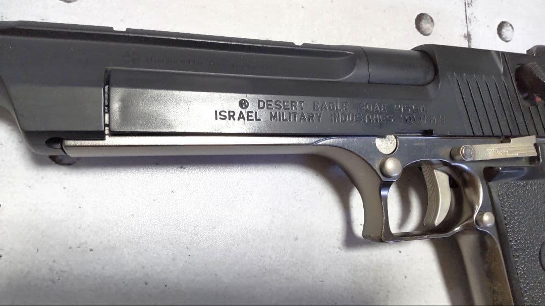 お勧め❗️マルイデザートイーグル50AEバイオハザード ´98限定品後期スライド