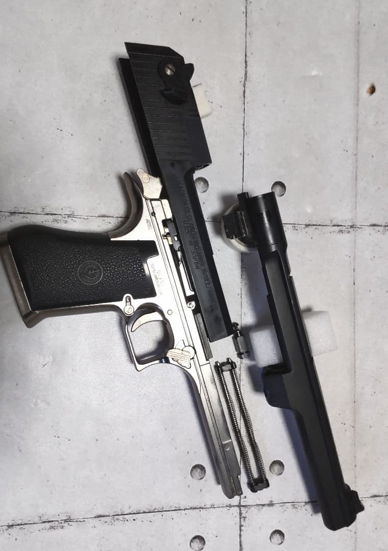 お勧め❗️マルイデザートイーグル50AEバイオハザード ´98限定品後期スライド