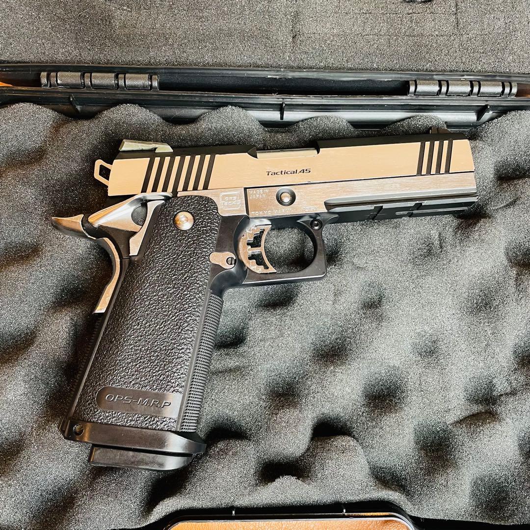 東京マルイ ガスブローバック ハイキャパカスタム デュアルステンレス　ガスガン