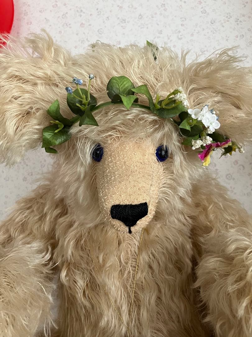 アーティストベアテディベア＊ぬいぐるみアンティークマ古いビンテージカントリー雑貨