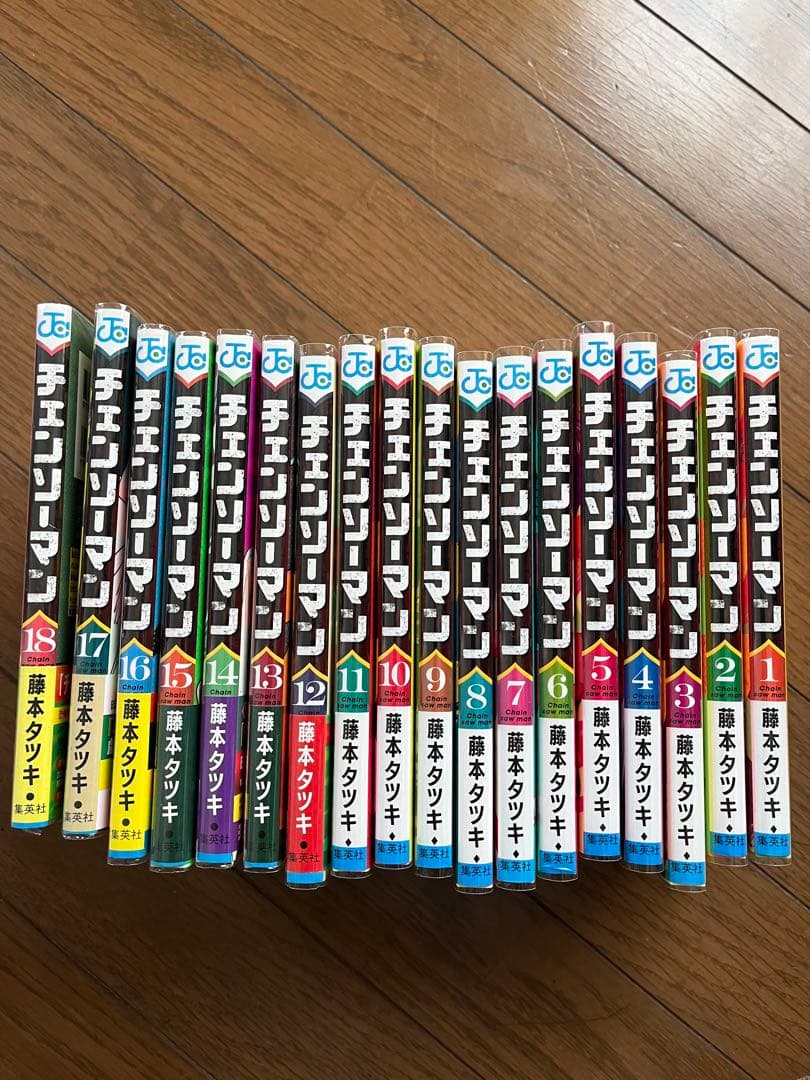 チェンソーマン1〜22巻全巻((透明ブックカバー付き)) チェンソーマン