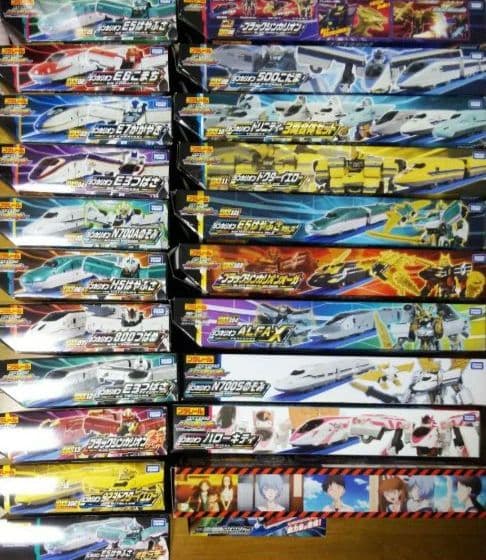 【完全品】無印シンカリオン　DXSプラレール　箱付き完品　21体コンプリート＋1