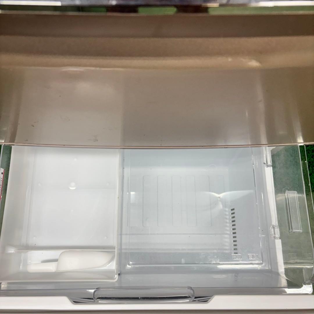 606 三菱　大型冷蔵庫　370L 300L強　小型　家庭用　自動製氷　半年保証