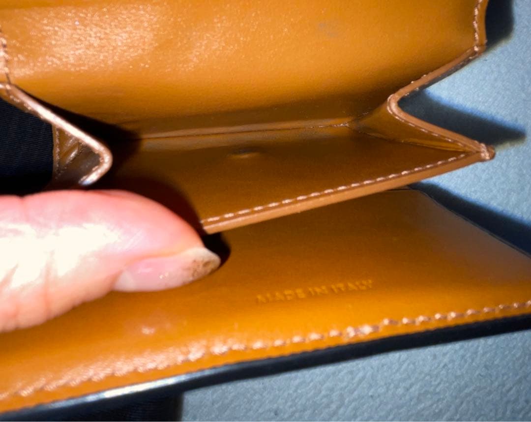 セリーヌ財布 トリンオフキャンバス&ラムスキン - メルカリ