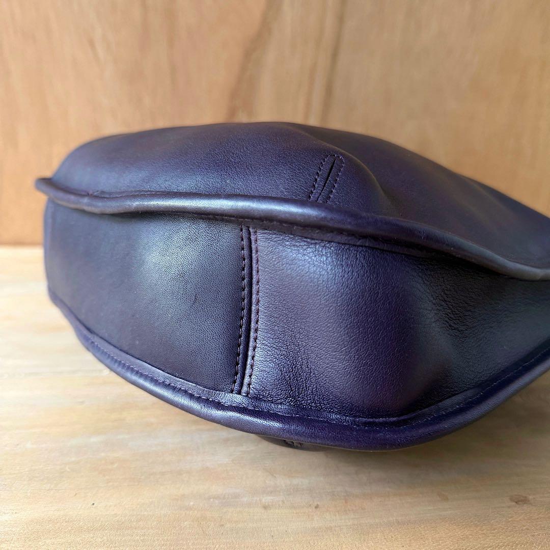 バッグ vintage coach ERGO COMPARTMENT 9047 INK