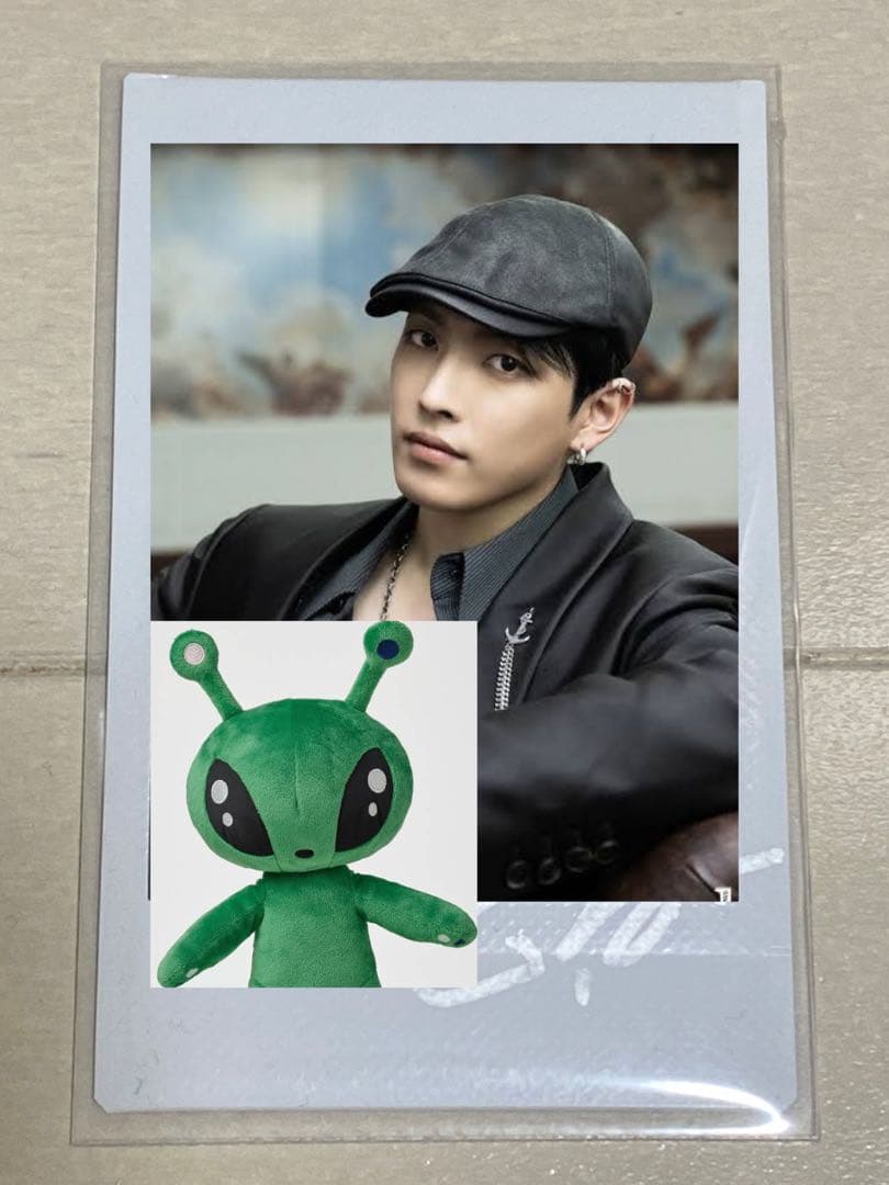 ATEEZ ホンジュン 直筆サイン入り ポラロイド ポラ チェキ