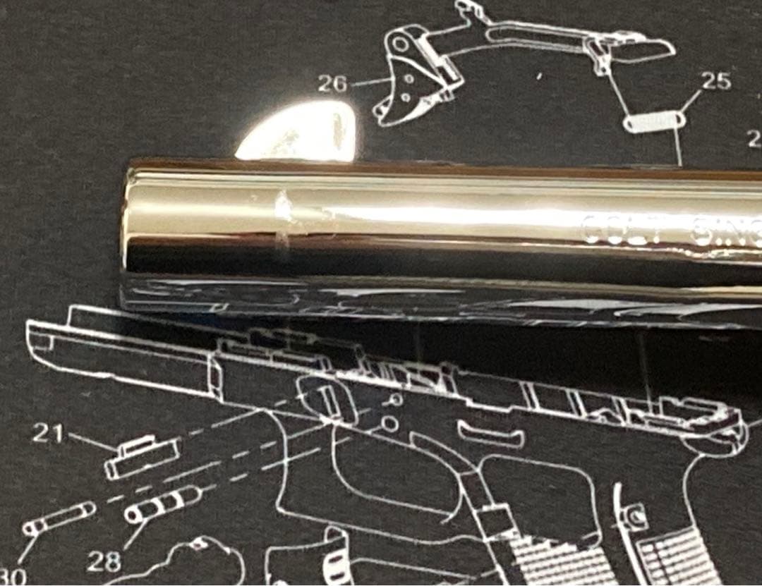 新品 未使用 ハートフォード SAA シルバー アーティラリー バレルフレーム