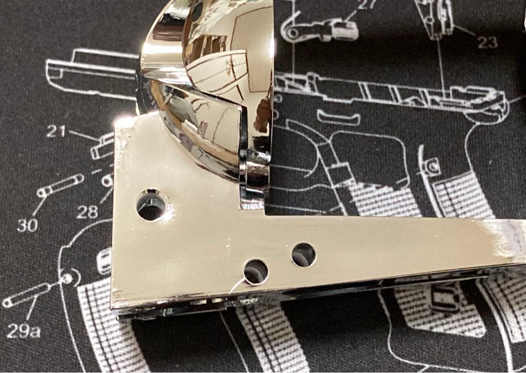 新品 未使用 ハートフォード SAA シルバー アーティラリー バレルフレーム