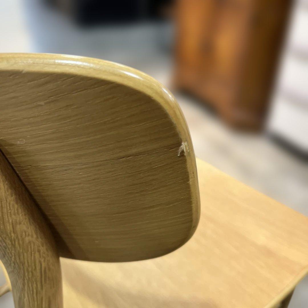 【無印良品】REAL FURNITURE◆ダイニング３点セット◇オーク材◆