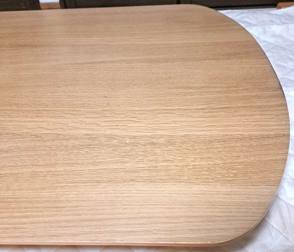 Muji 無印良品 オーク材 ダイニングテーブル 丸脚 廃盤 カスタム品 北欧風