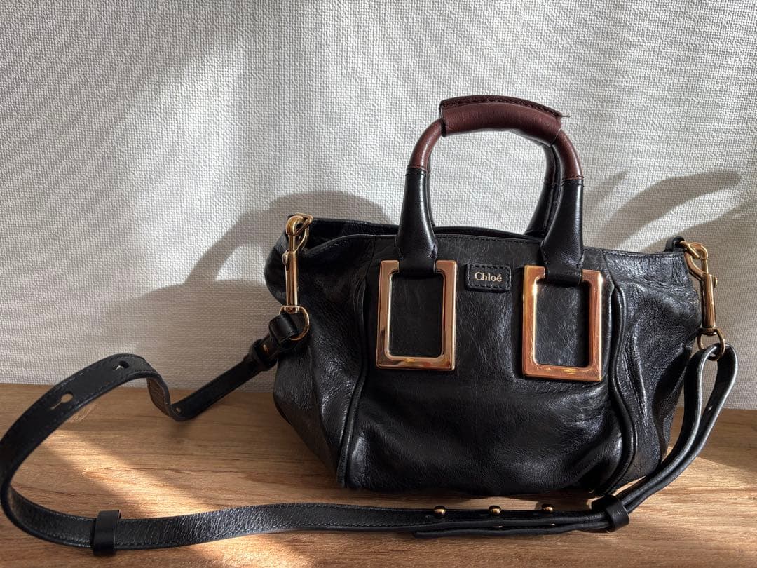 クロエ　ショルダーバッグ　ブラック