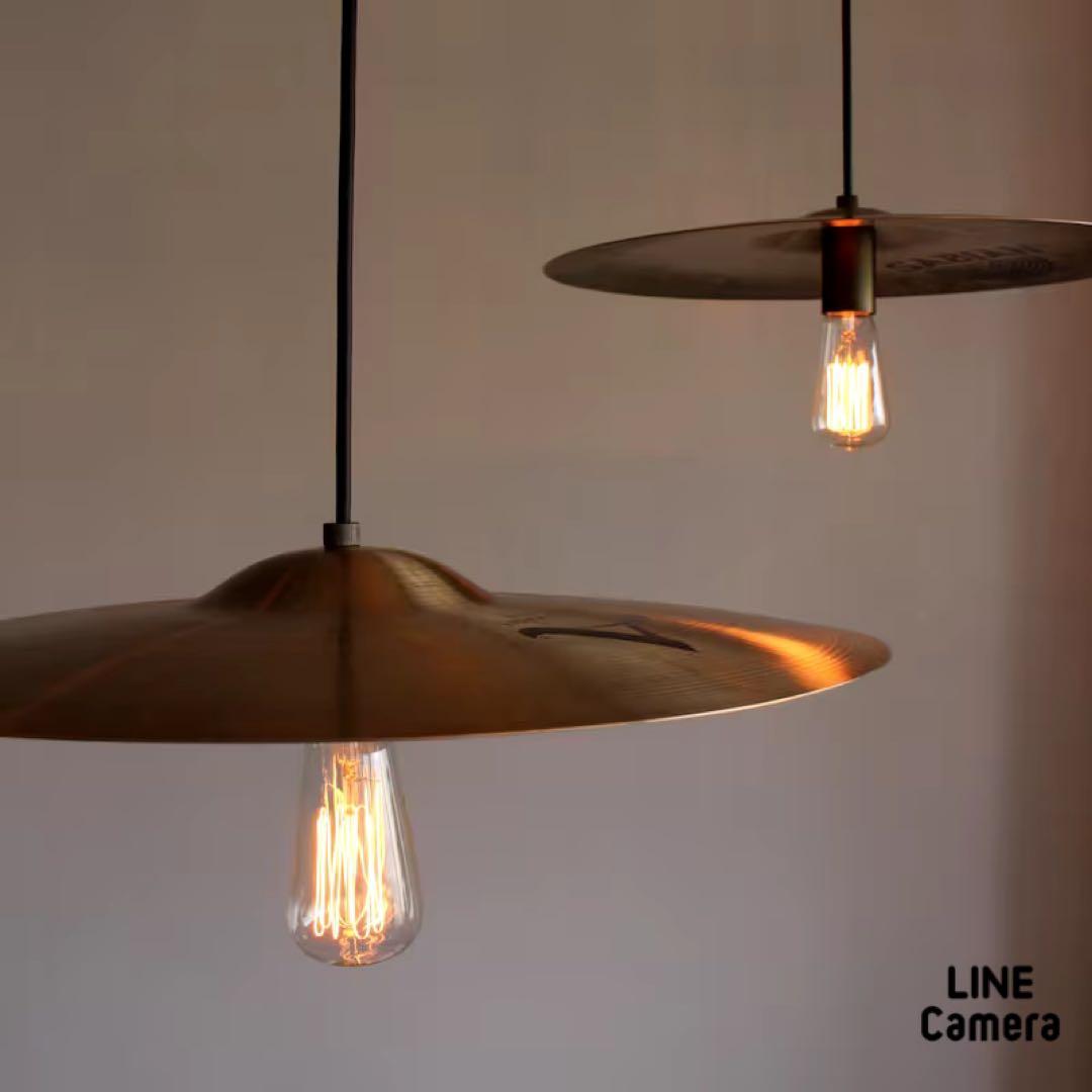 p*o様 ディクラッセ シンバル ペンダントランプ 18インチ 照明