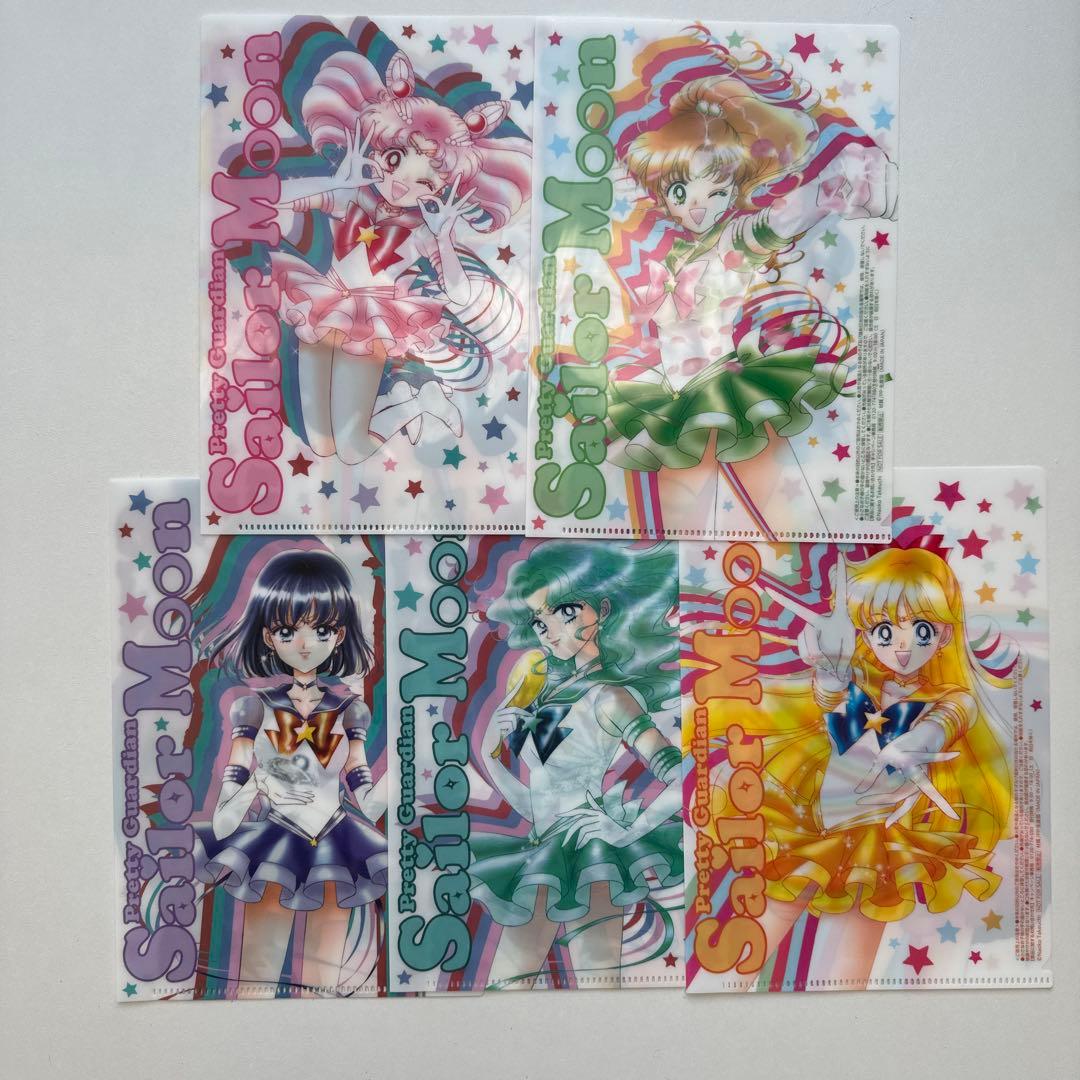 セーラームーン クリアファイル 6枚セット ファミリーマート - メルカリ