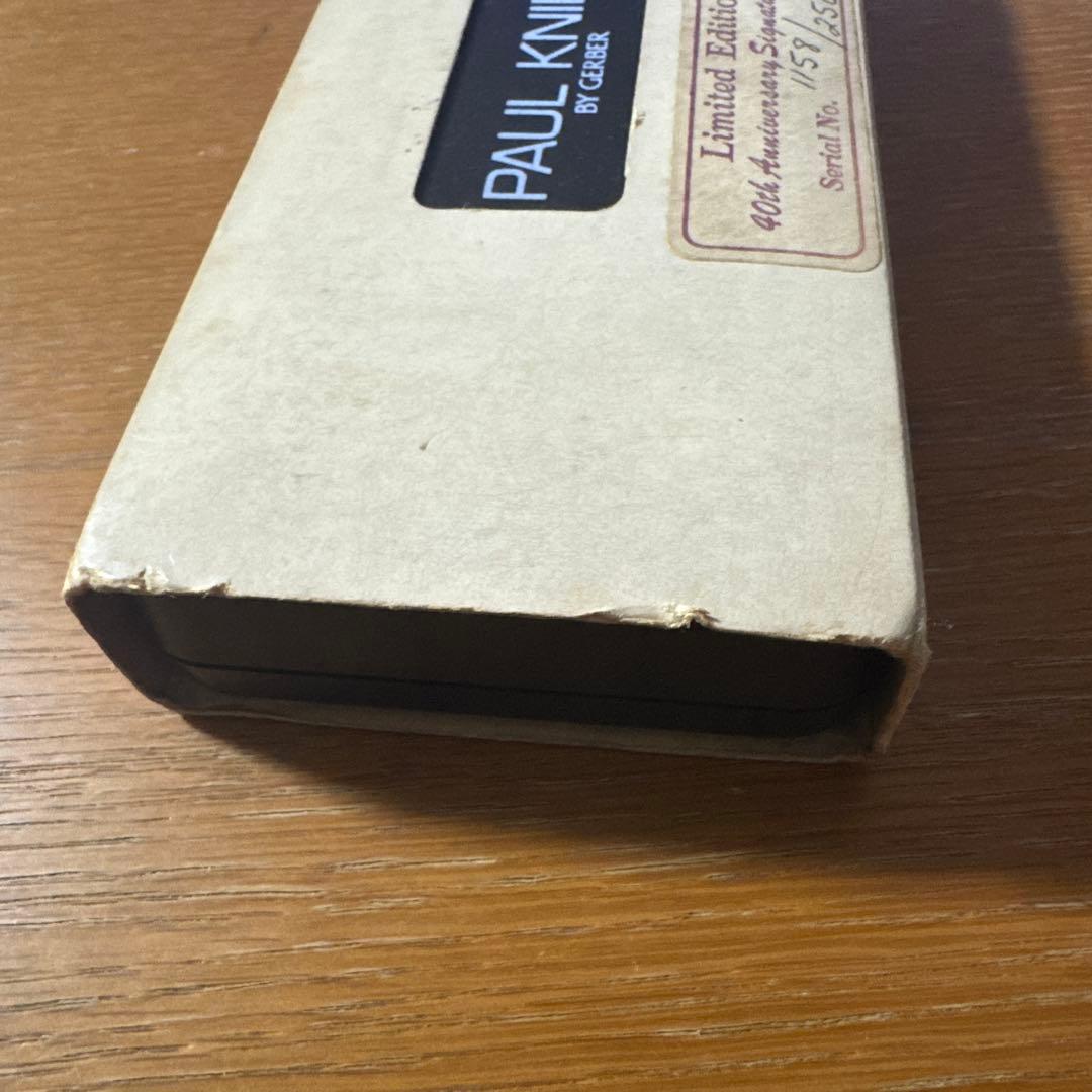 Gerber PAUL KNIFE 限定版 40周年記念