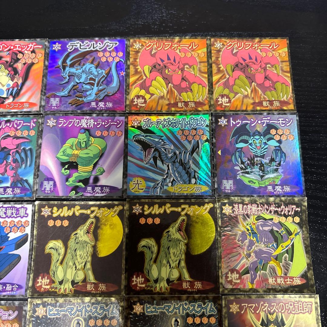 遊戯王 デュエルモンスターズ 森永製菓 ウエハース シール レアのみ