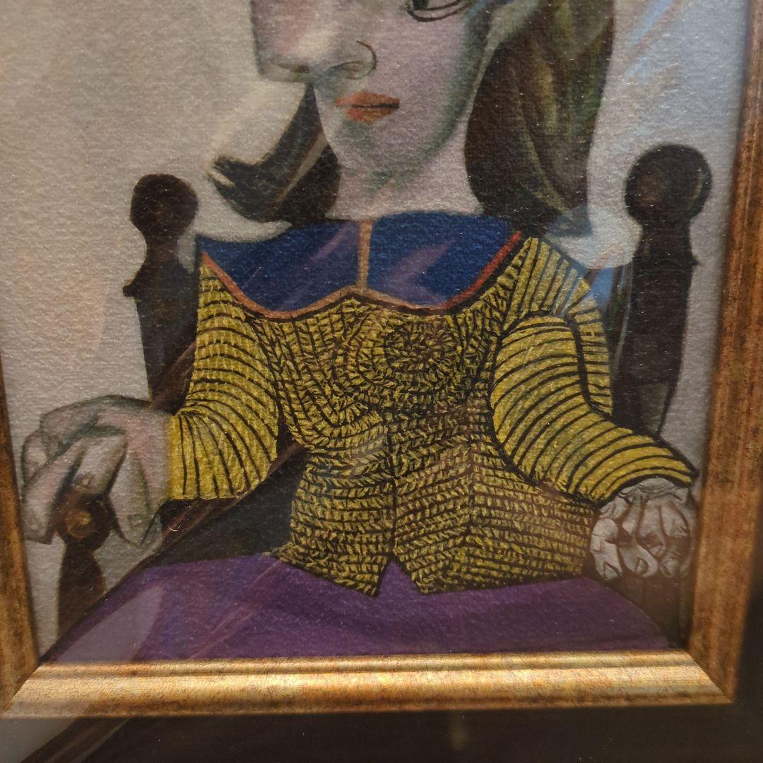 【未使用】✰パブロ·ピカソ✰『1939年』作品 「黄色のセーター」