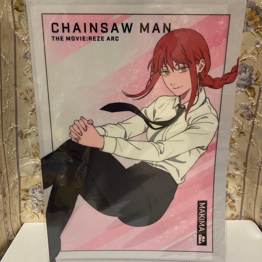 チェンソーマン 映画 クリアファイル シングルクリアファイル マキマ