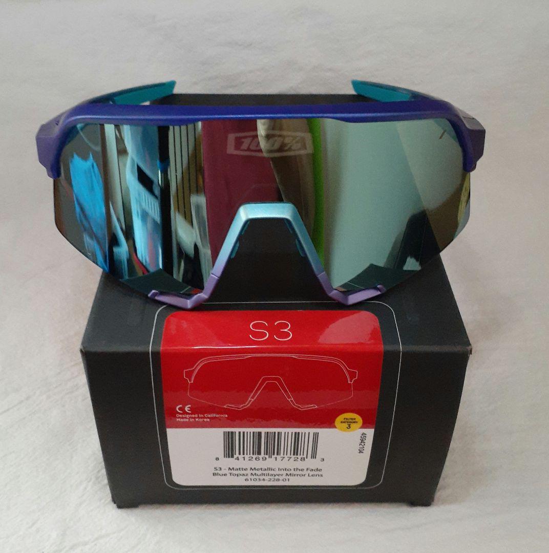 100% S3 ブルートパーズ ワンハンドレッド サングラス 100% ワンハンド