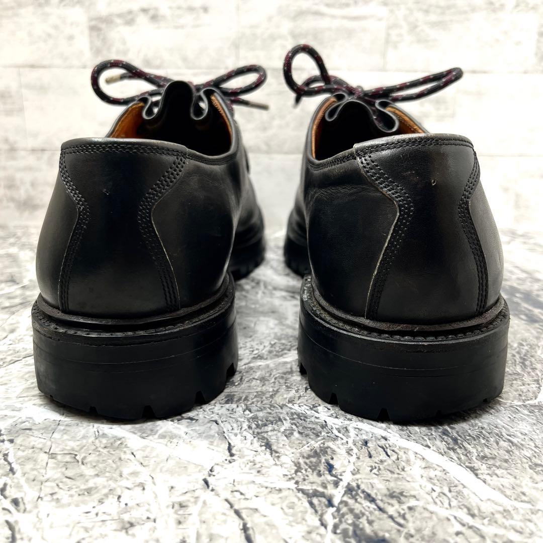 美品✨ スコッチグレイン チロリアンシューズ 革靴 ブラック 25cm相当