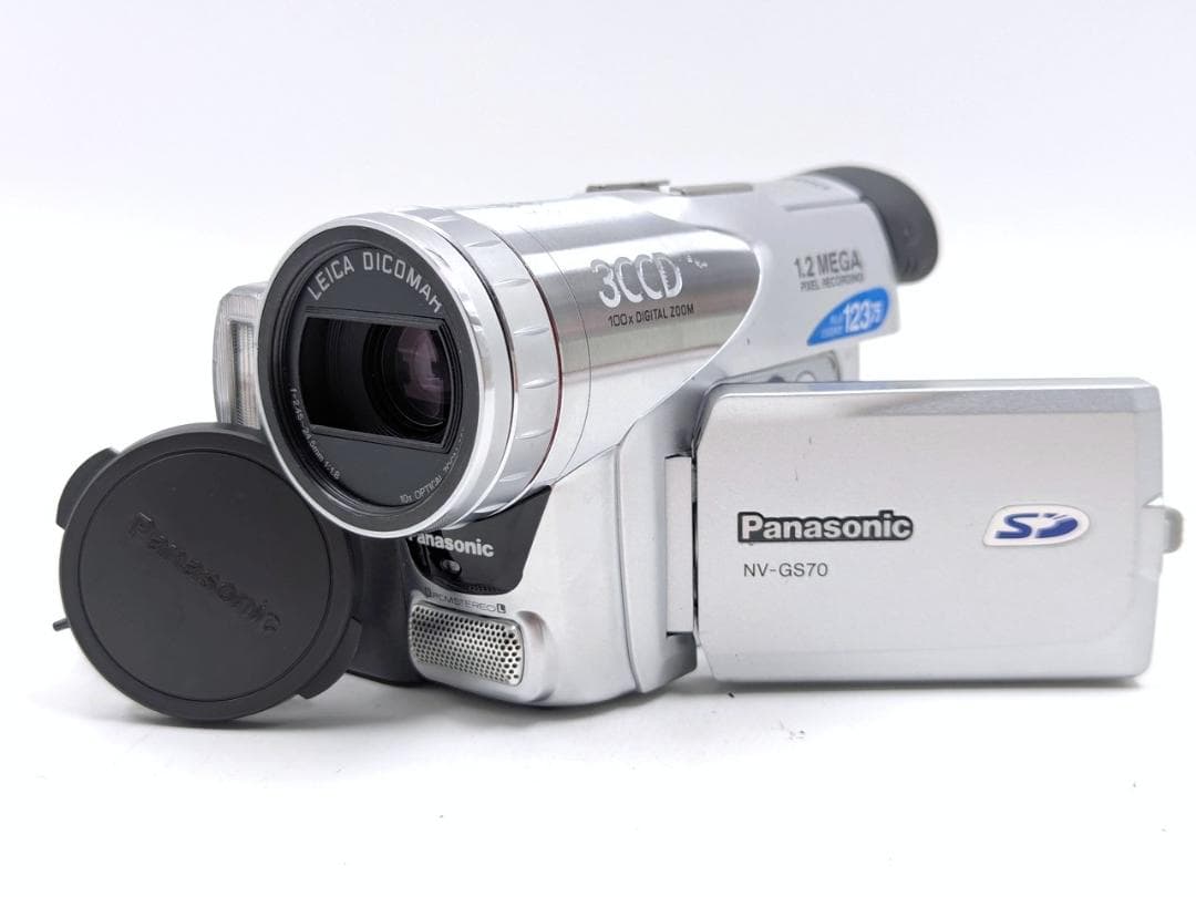 miniDVのダビングに！ Panasonic ビデオカメラ NV-GS70