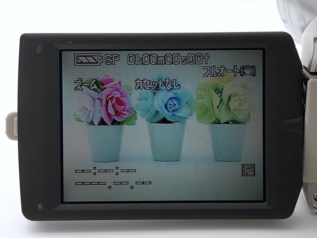 miniDVのダビングに！ Panasonic ビデオカメラ NV-GS70