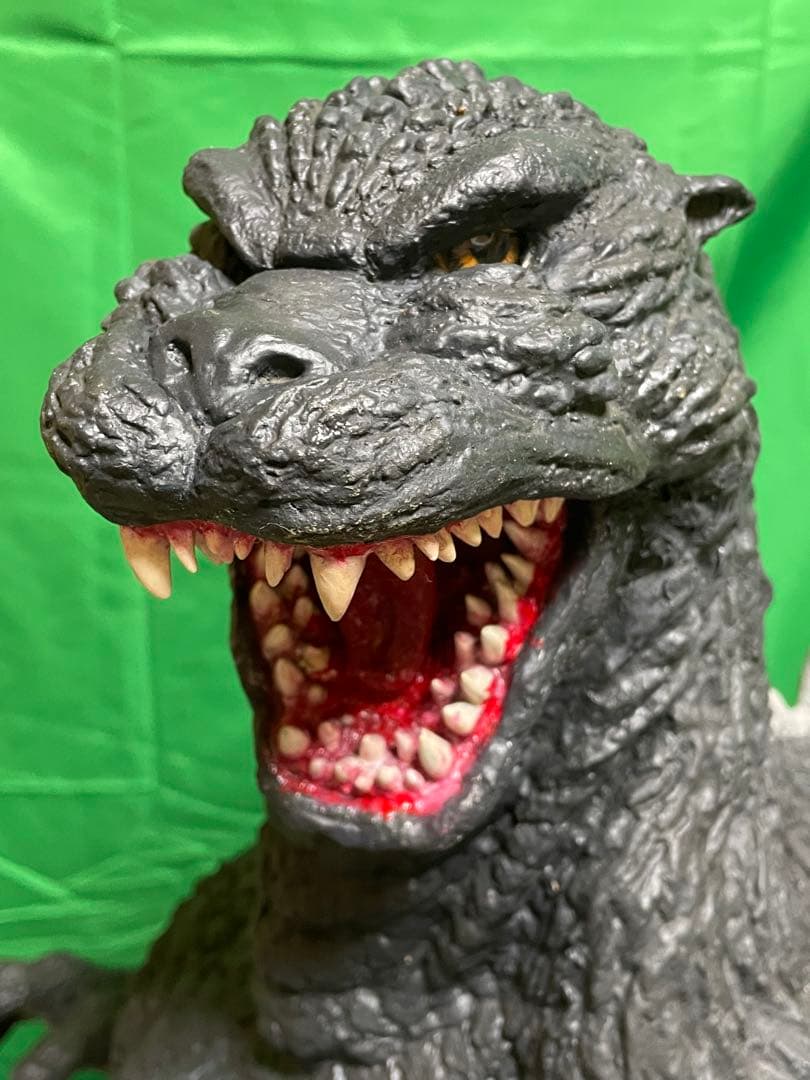 ゴジラ伝説の超特大ソフビキット高さ1m1/80 ゴジラvsビオランテ初版 完成品