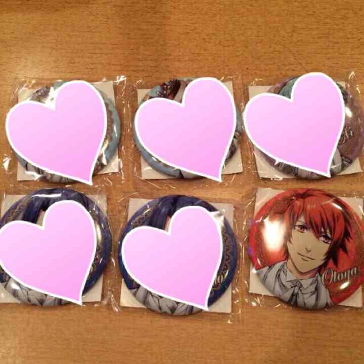 うたプリ缶バッチ  一十木音也/カミュ グッズ-バッチ】うたの☆プリンスさまっ♪ Shining Live