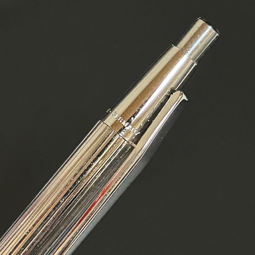 モンブラン ノブレス スリムライン ボールペン シルバー プレート