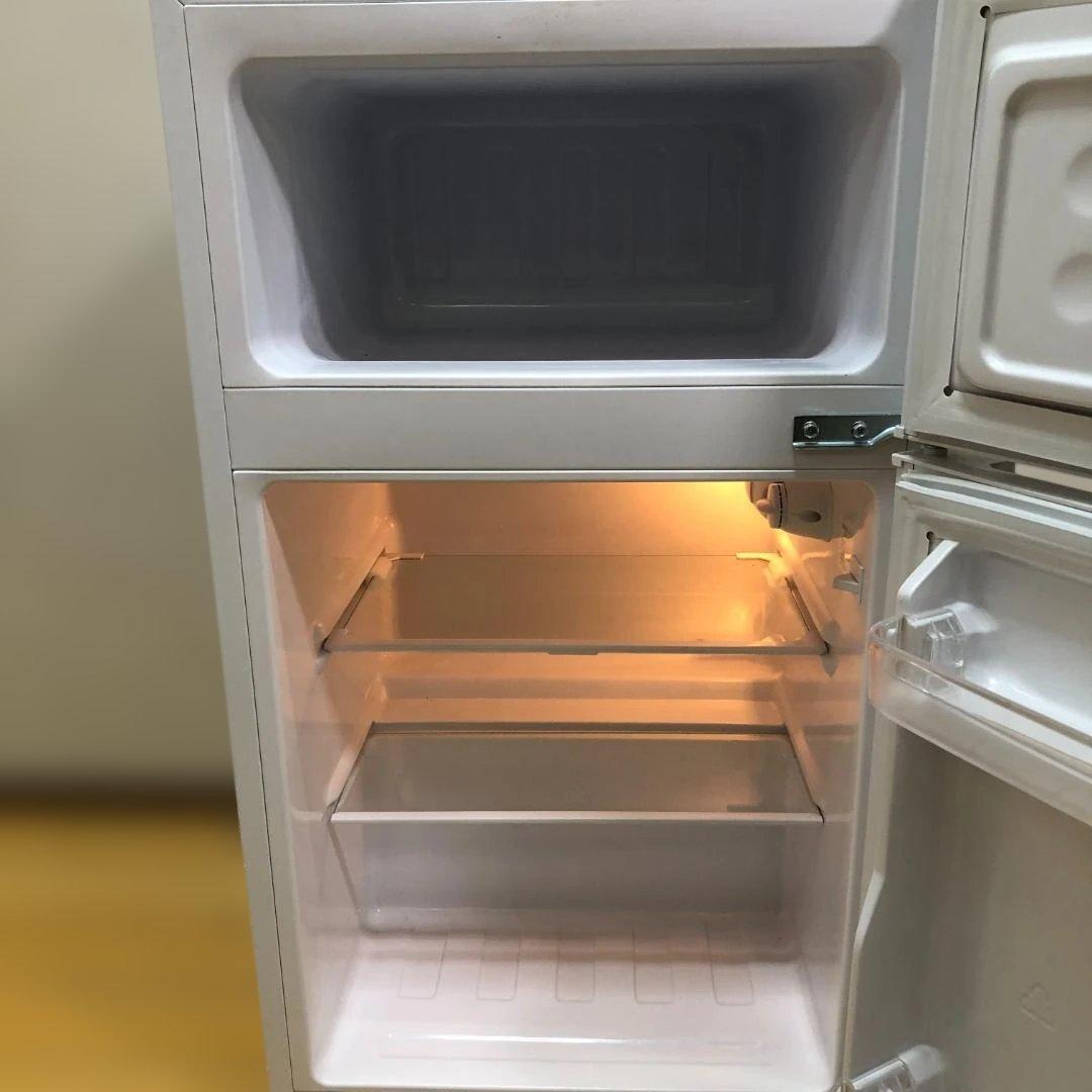 【送料無料 ② ハイアール2ドア冷凍冷蔵庫 BR-85A 2020 251129