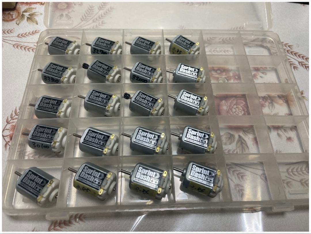 ミニ四駆 モーター まとめ売り スプリントダッシュ パワーダッシュ 98個