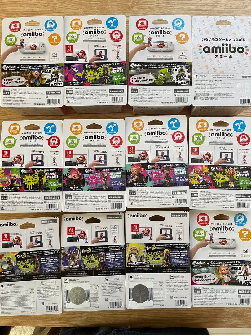 スプラトゥーンamiibo 全種19種類　美品　コンプリート　ジオラマキット２種