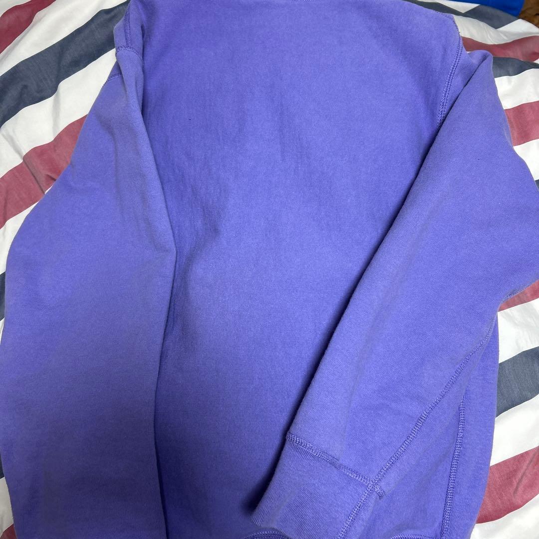 supremeパーカーSロゴ紫