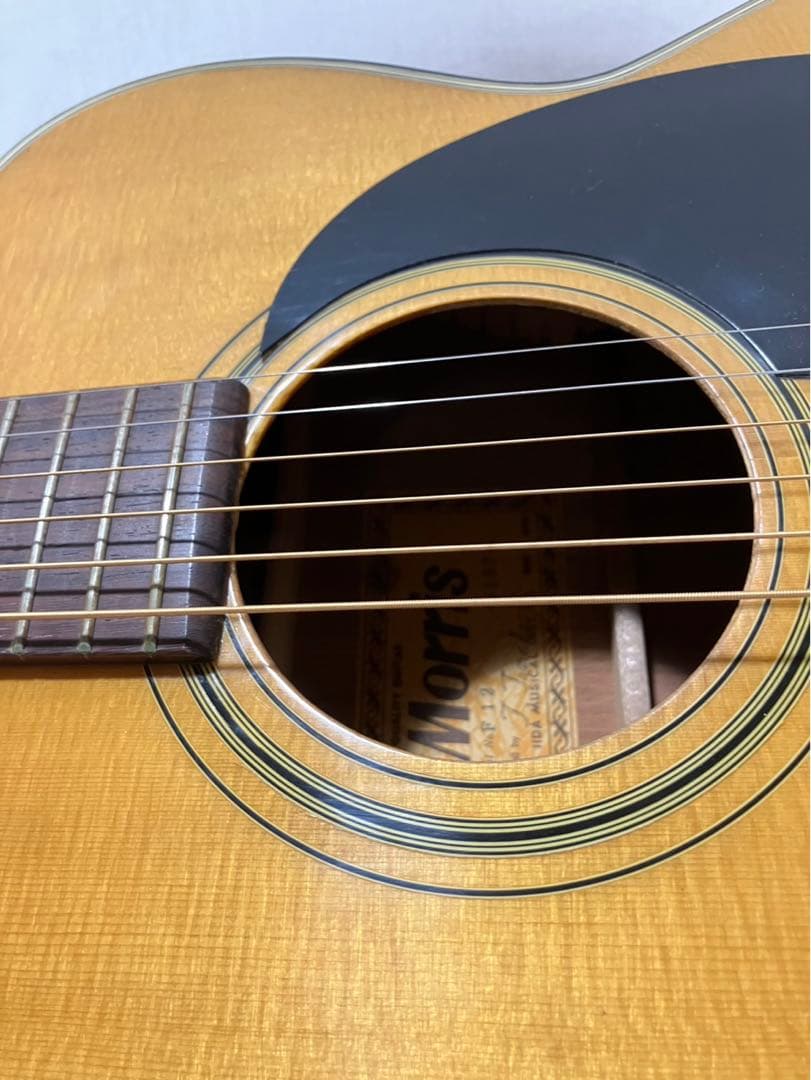 アコースティックギター Morris F-12 11D製 1974年生産品