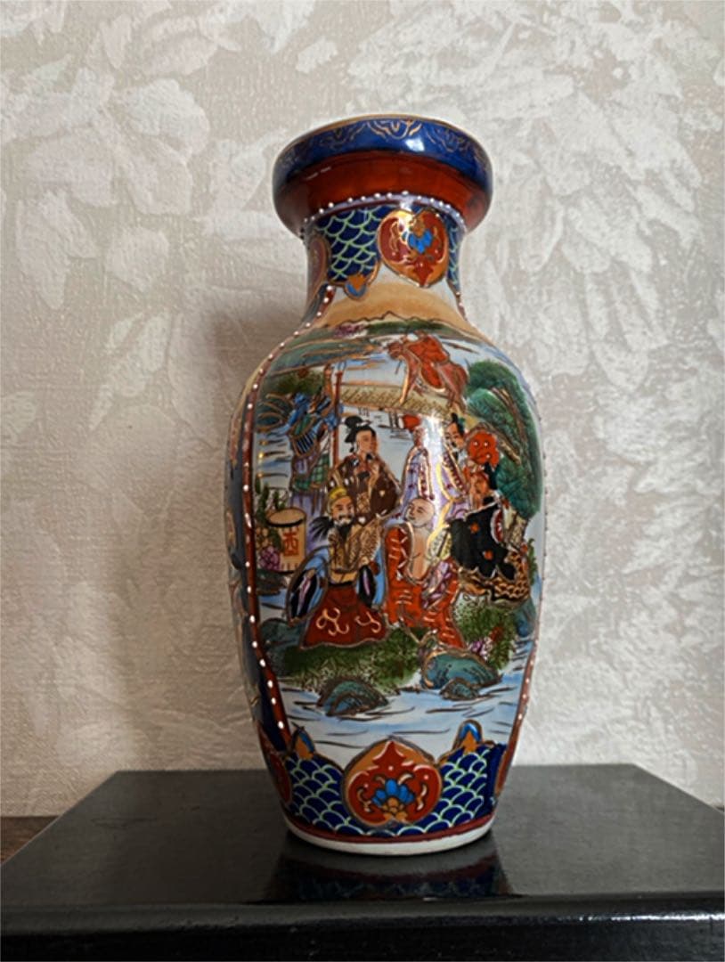 古物】中国楚平作花瓶骨董品