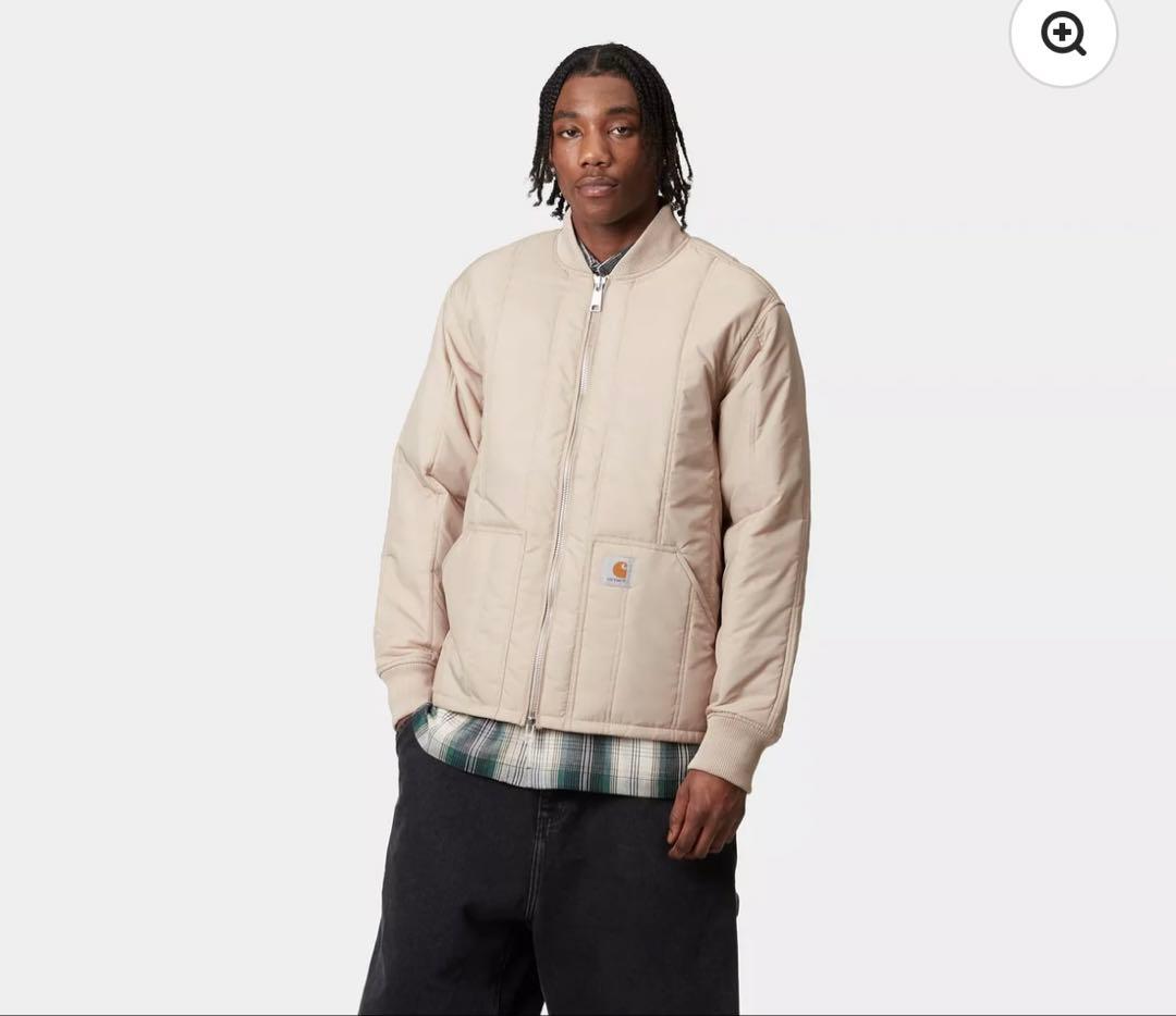 Carhartt ベージュ　ジャケット　SサイズLACHLAN LINER