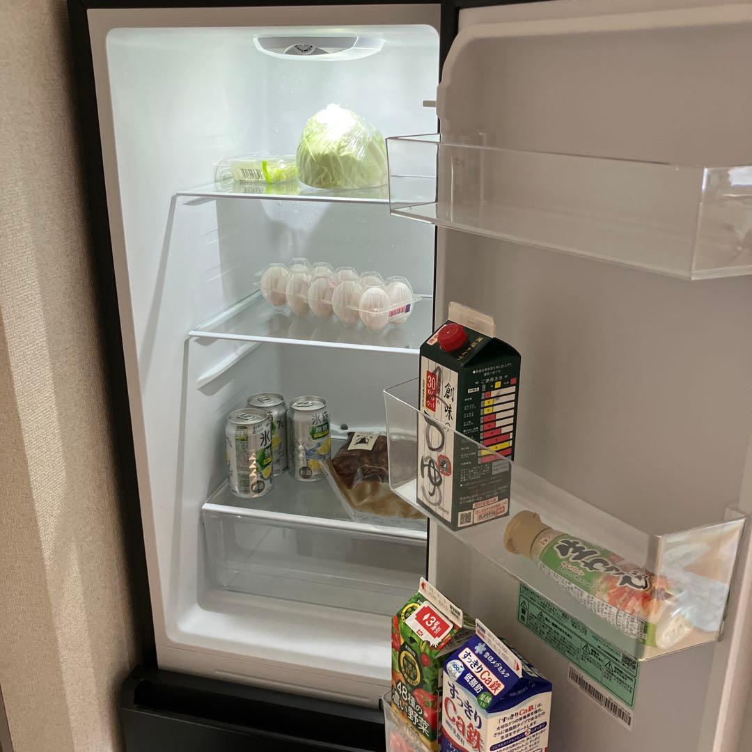 v*g様 IRIS OHYAMA 冷蔵庫 2ドア ブラック