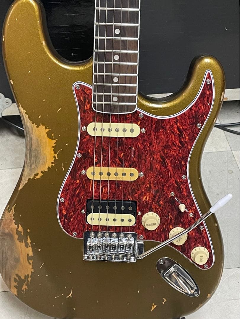 フェンダー ストラトギターコピーモデル レリック仕様 美品