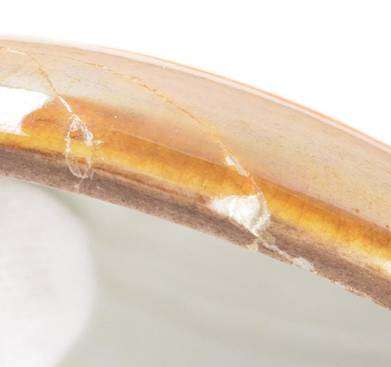 茶道具　九谷焼　蛙香合　時代箱　M　R4779