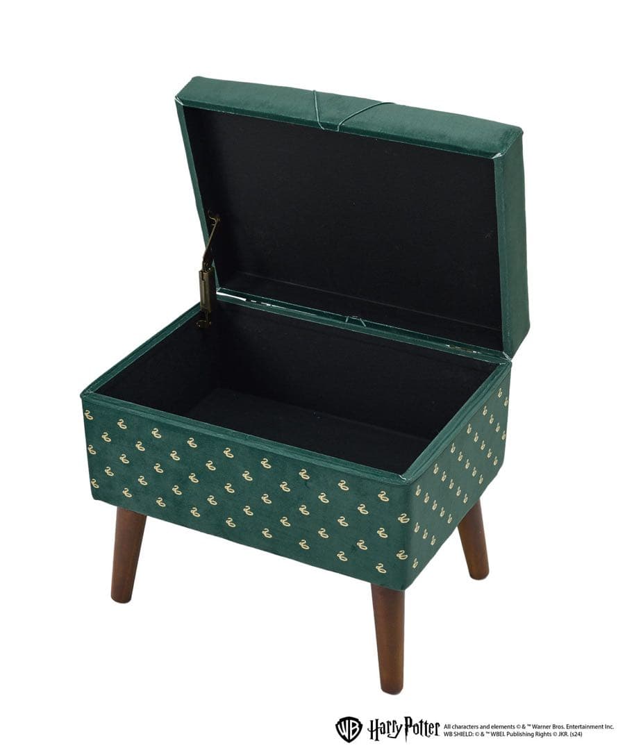 脚付き収納スツール／ハリーポッター×salut! スリザリン