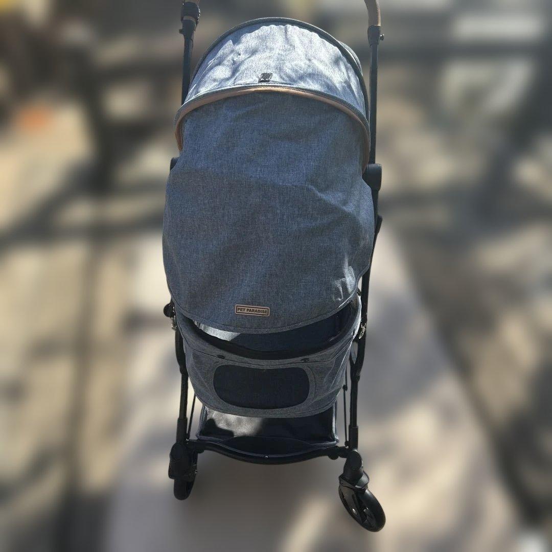 PET PARADISE ペットカート smooca コンパクト ペットカート 《デニム調》 / PET PARADISE
