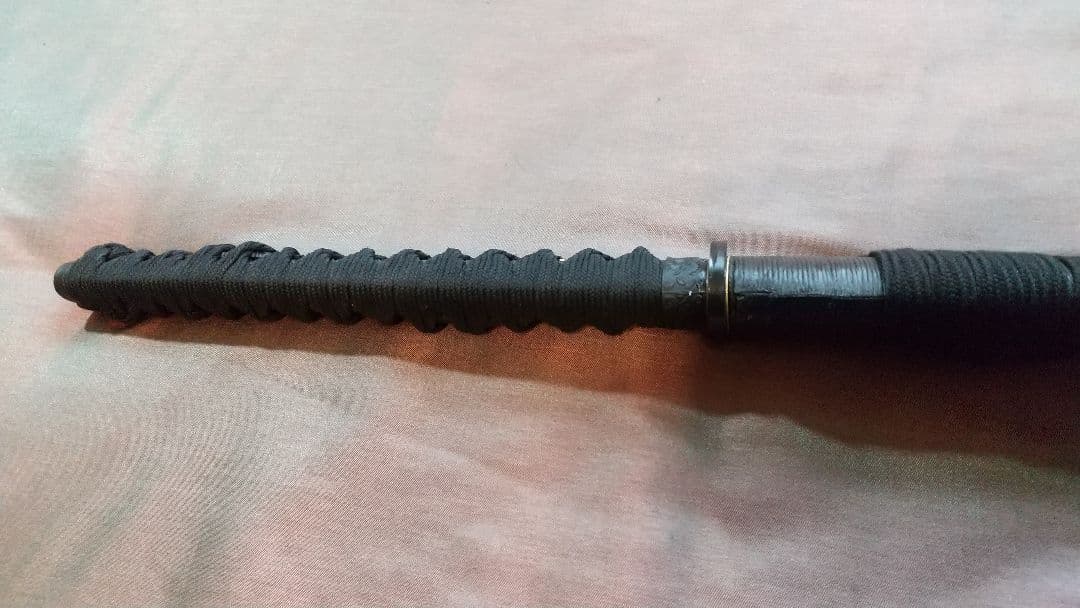 【直刃刃紋】模造刀 舞踊 模擬刀 拵え 喰出し鍔 刀剣 日本刀 刀