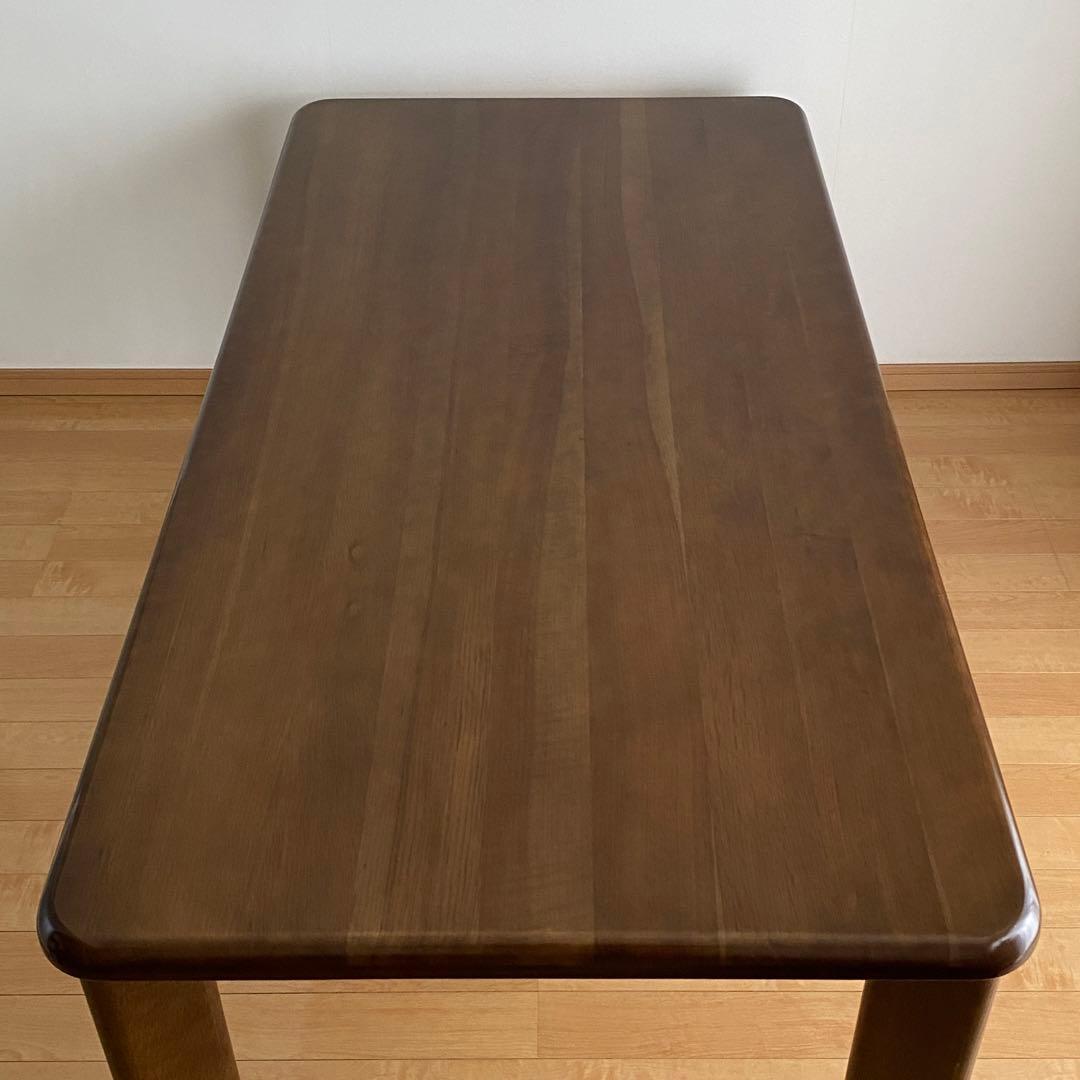 【飛騨産業】ダイニングテーブル　180／キツツキマーク　※ダイニング7点セット※