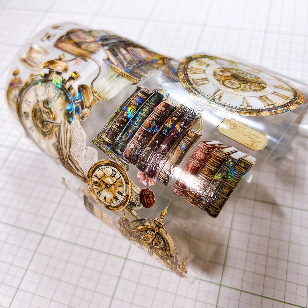 M058】 海外マステ(PETテープ) 1ループ約100cm おすそ分け - メルカリ