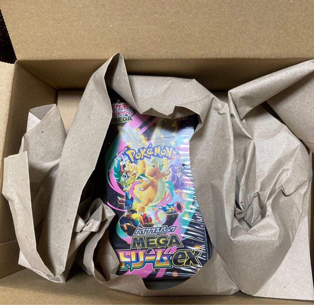 ポケカ MEGAドリームex 未開封BOX シュリンク付き - メルカリ