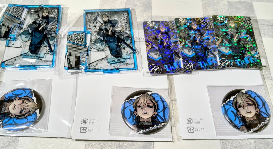 ガチアクタ くじメイト アクスタ カード 缶バッジ ポストカード ザンカ ガチアクタくじメイト ザンカ アクリルスタンド アクキー ポストカード