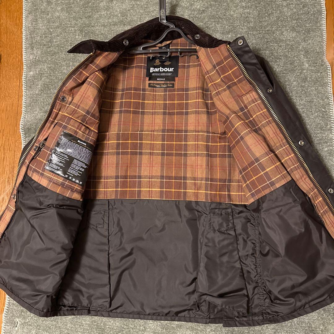 Barbour オイルコート ブラウン　32