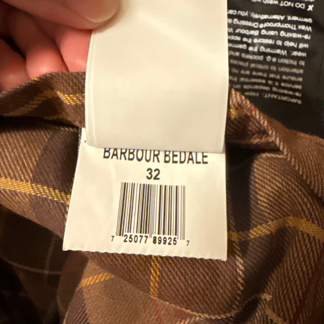 Barbour オイルコート ブラウン　32