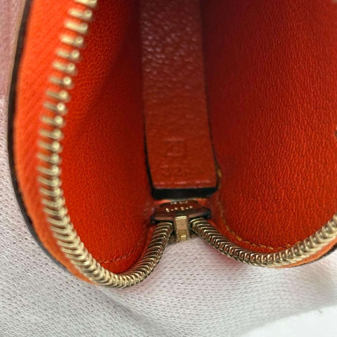 【guu様】エルメス　フルーツ ケース　オレンジ　G