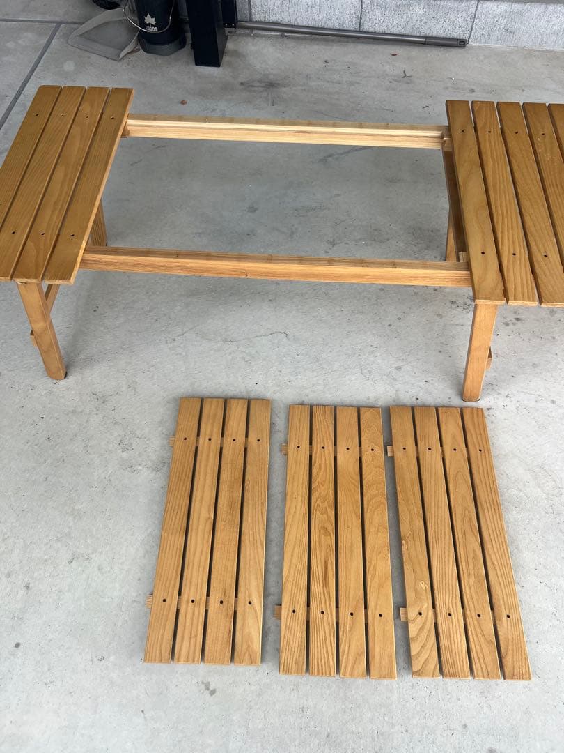 タラスブルバ アジャスタブルウッドテーブル IGT 引き取り